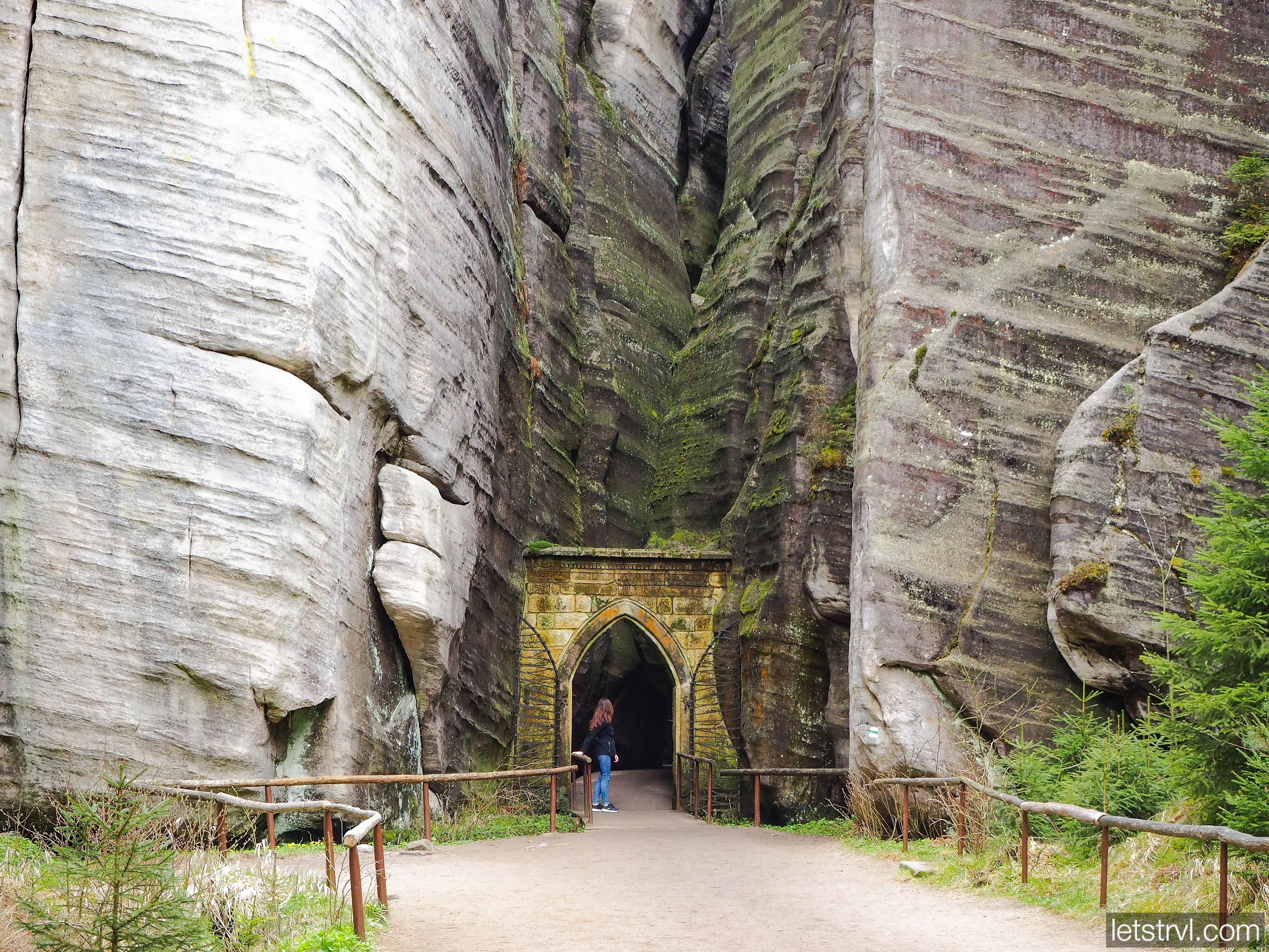 Готические ворота в Адршпахе
