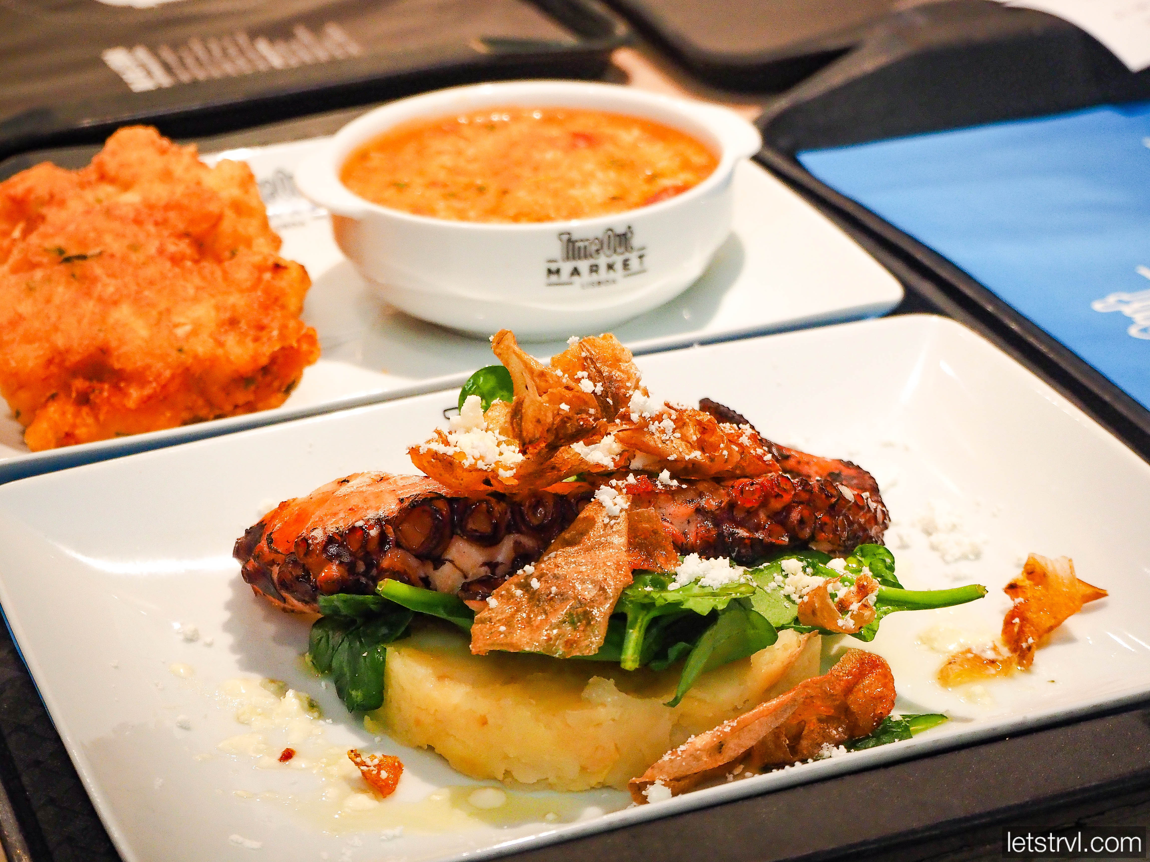 Блюда в Time Out Market в Лиссабоне