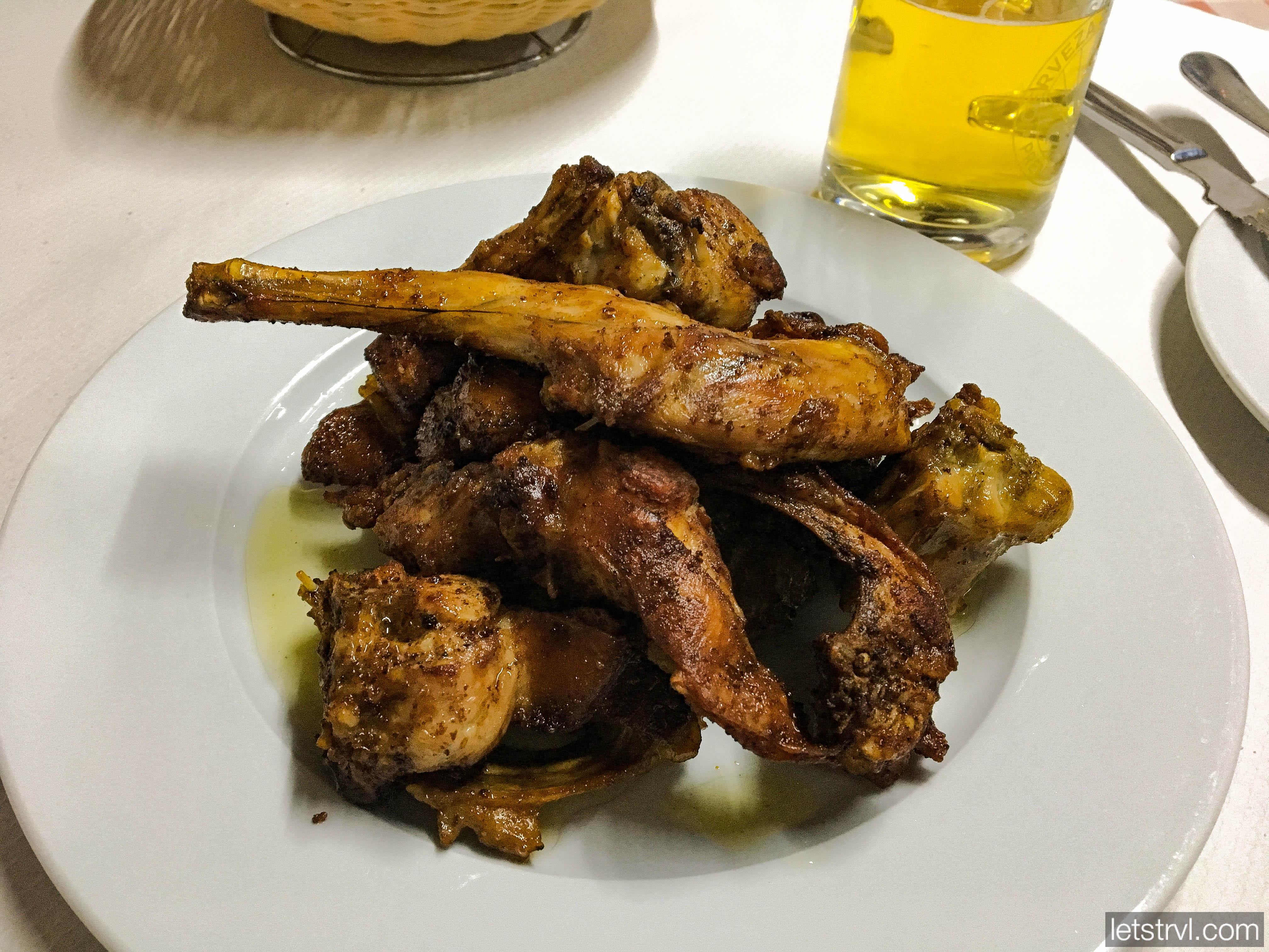 Блюдо из кролика на Канарах