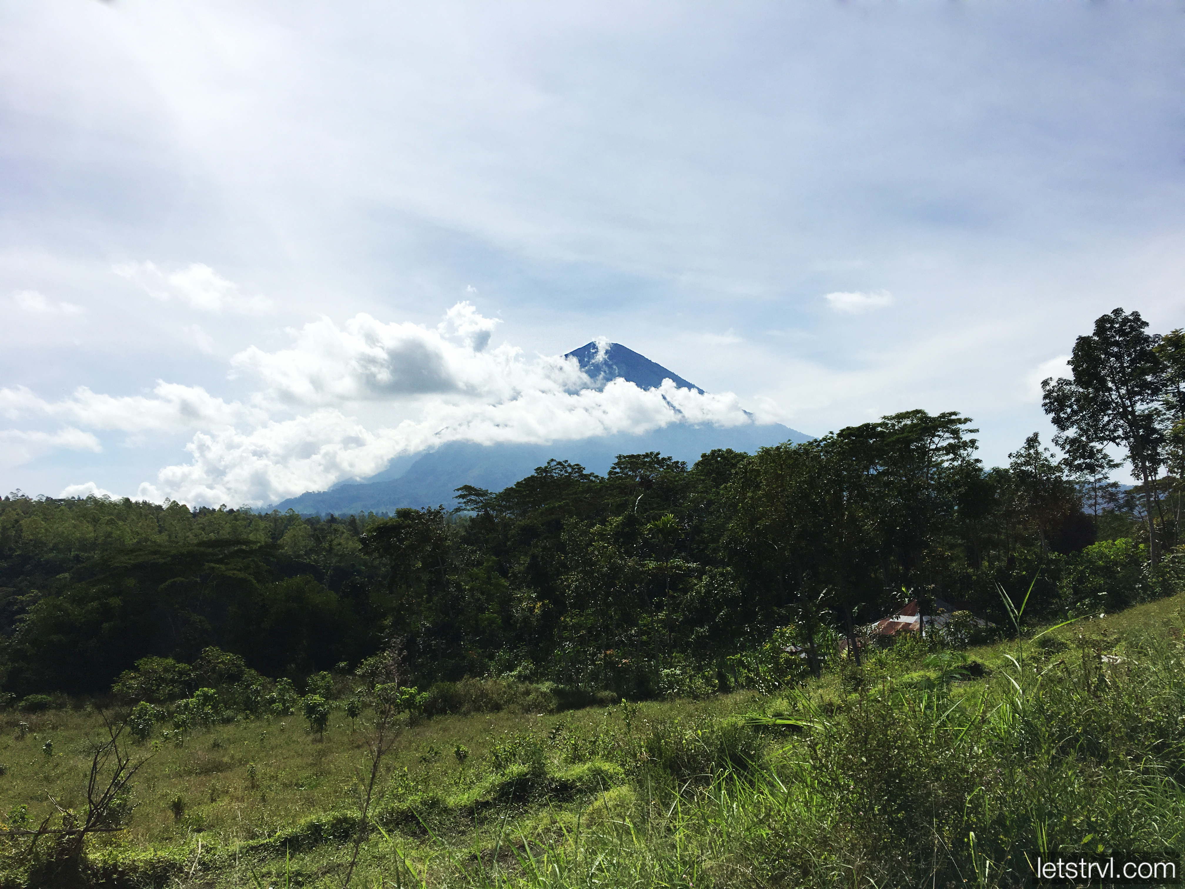 Вулкан Агунг на Бали