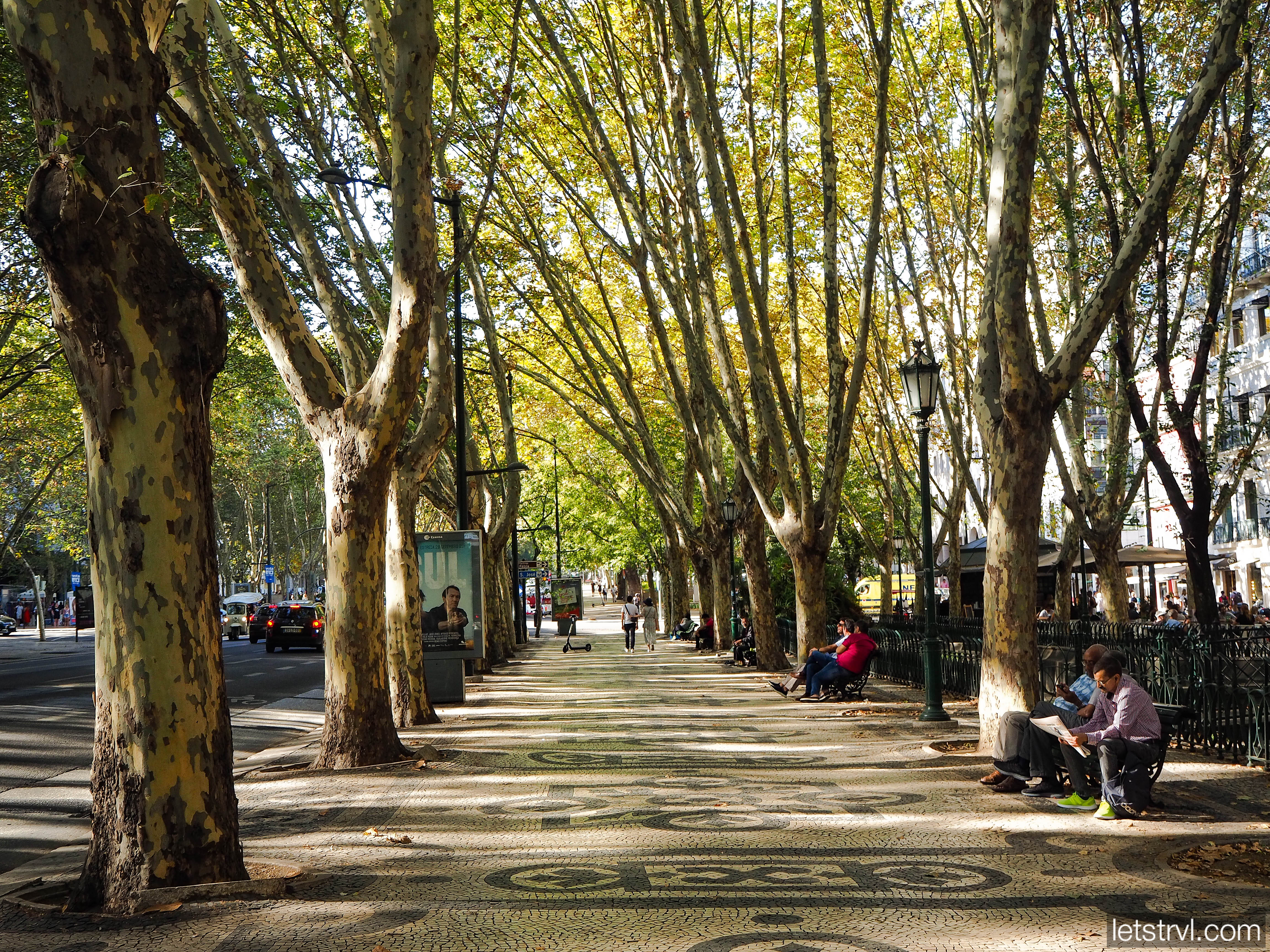 Главный проспект Лиссабона Avenida da Liberdade