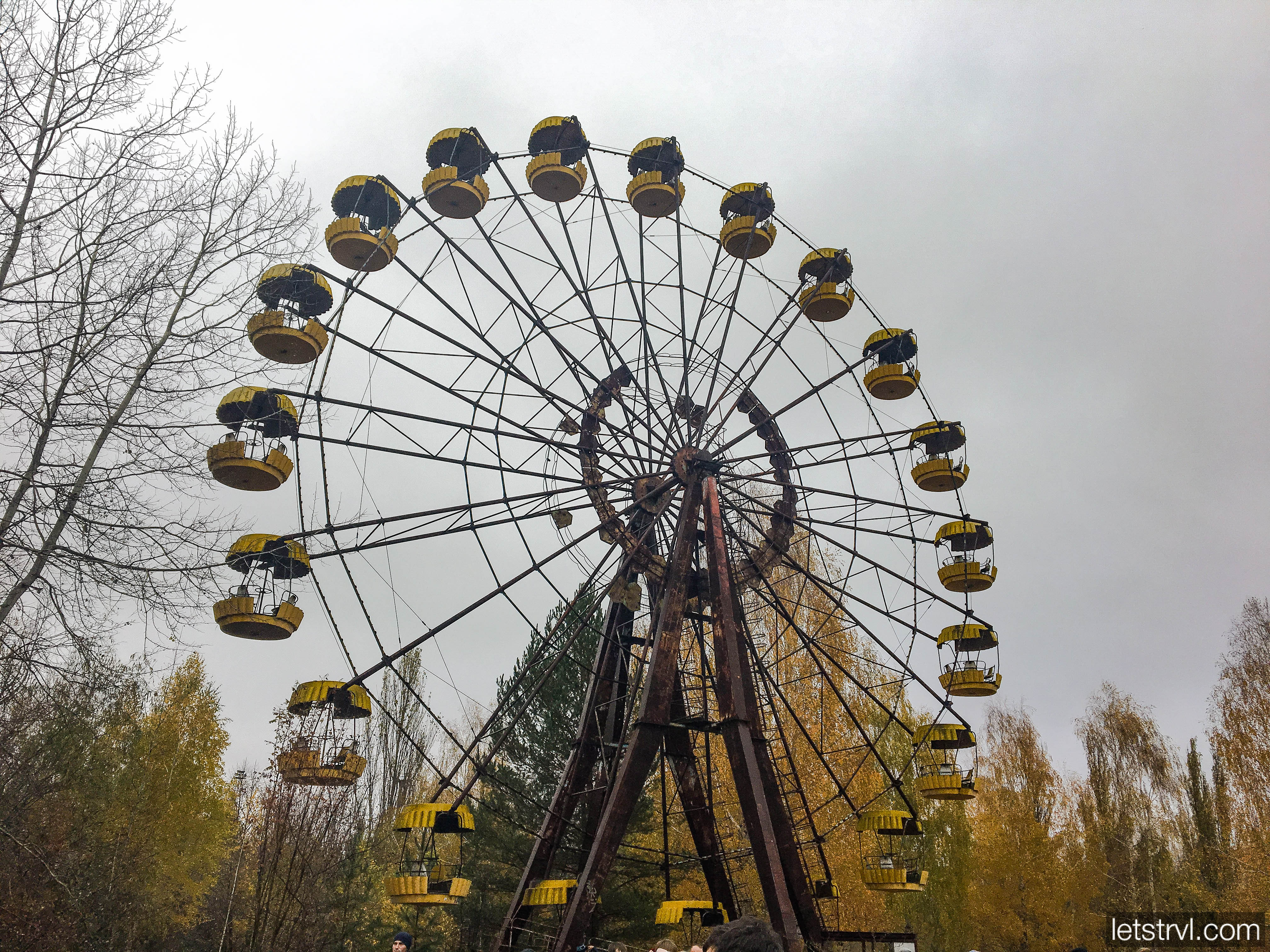 Колесо обозрения в Припяти