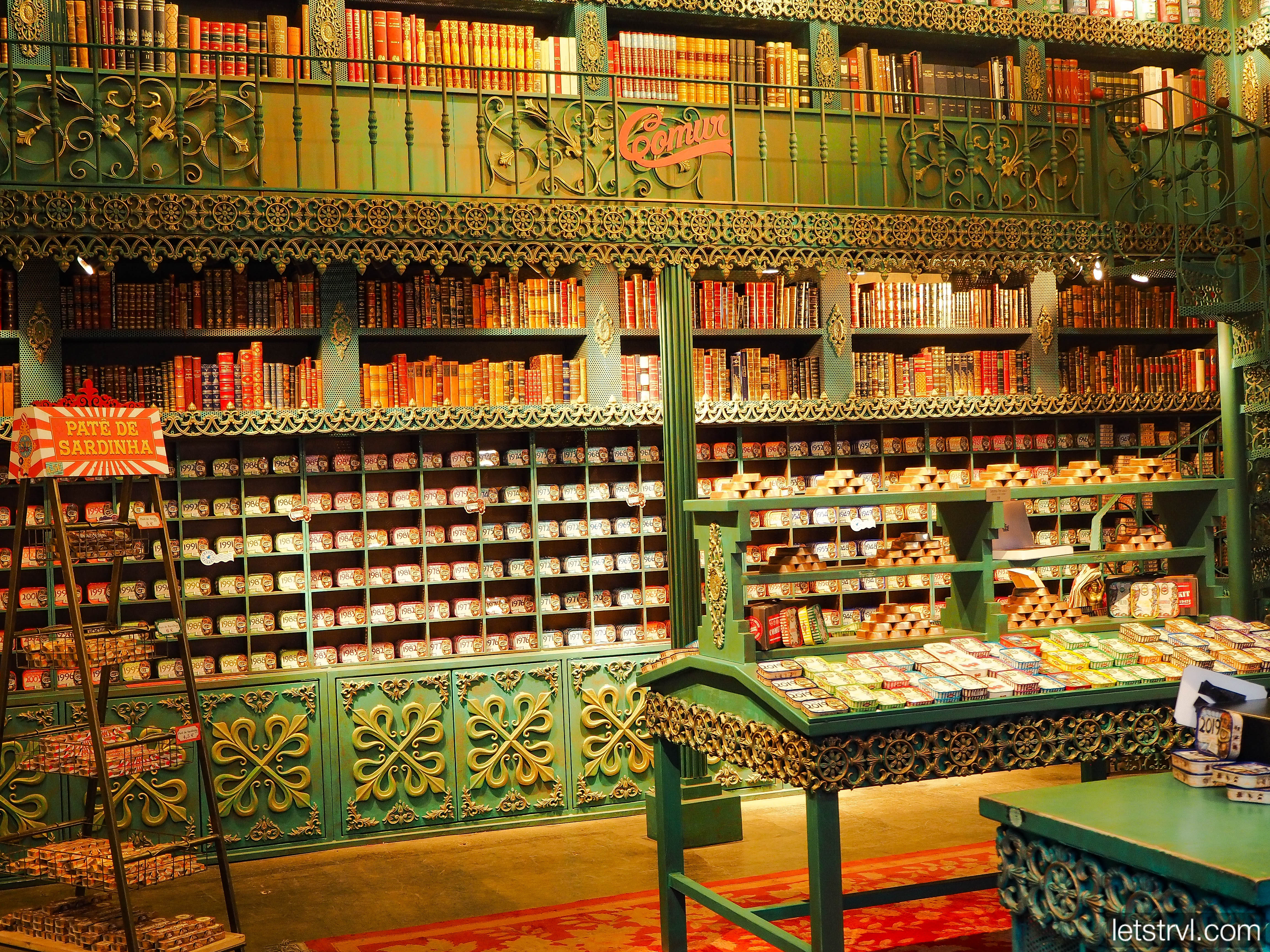 Магазин рыбных консерв в Лиссабоне