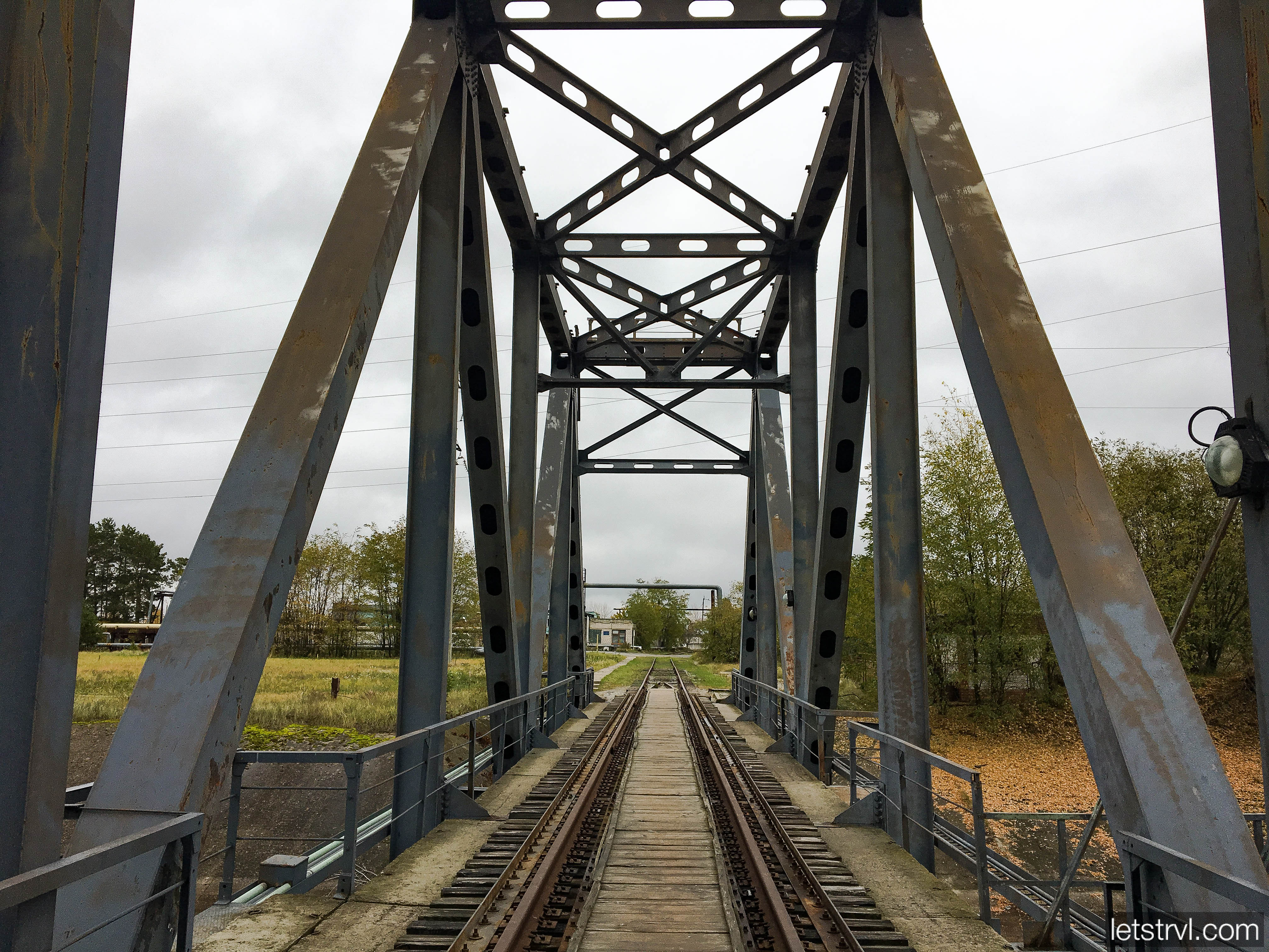 Мост возле ЧАЭС