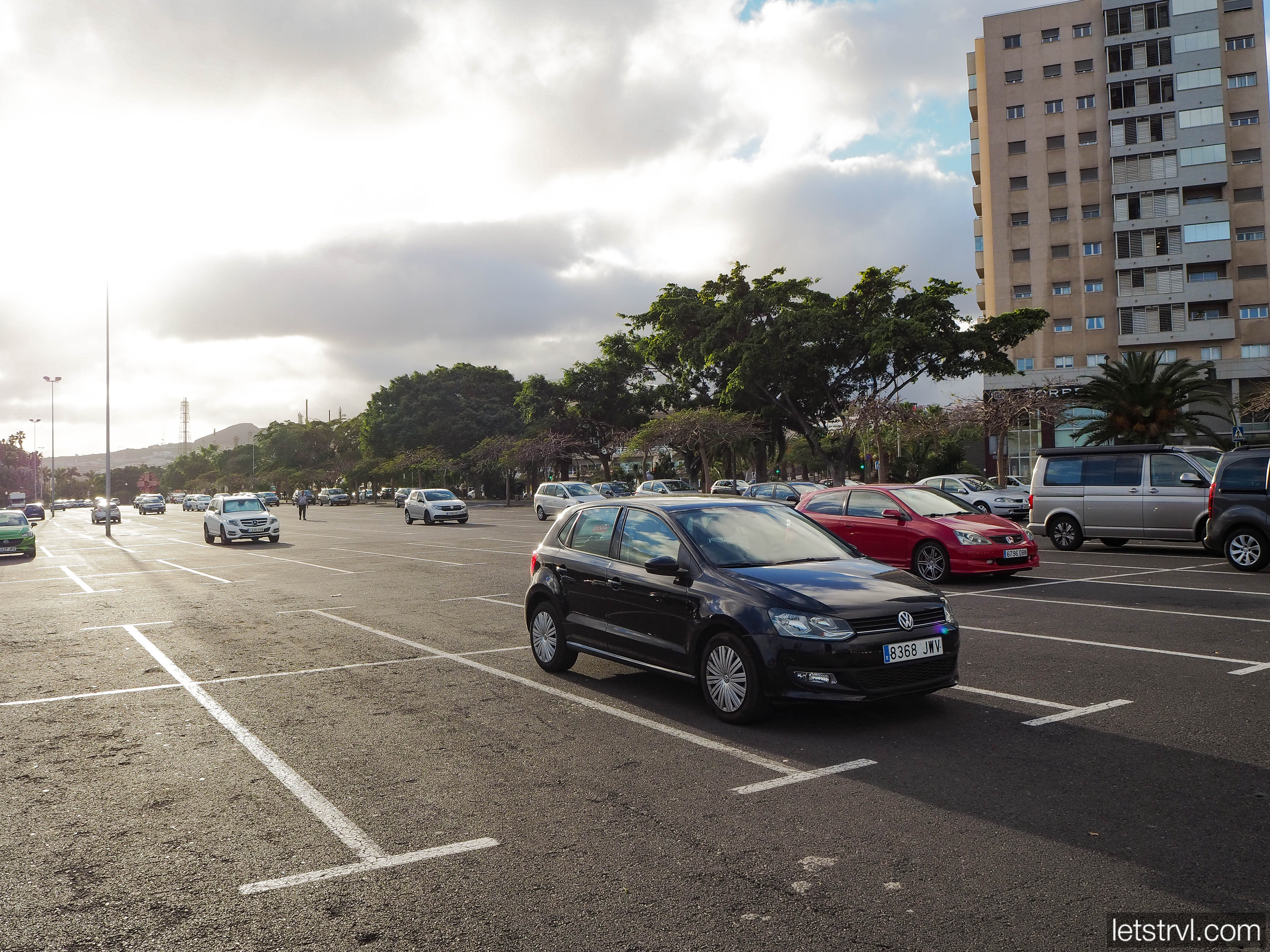 Парковка на Тенерифе