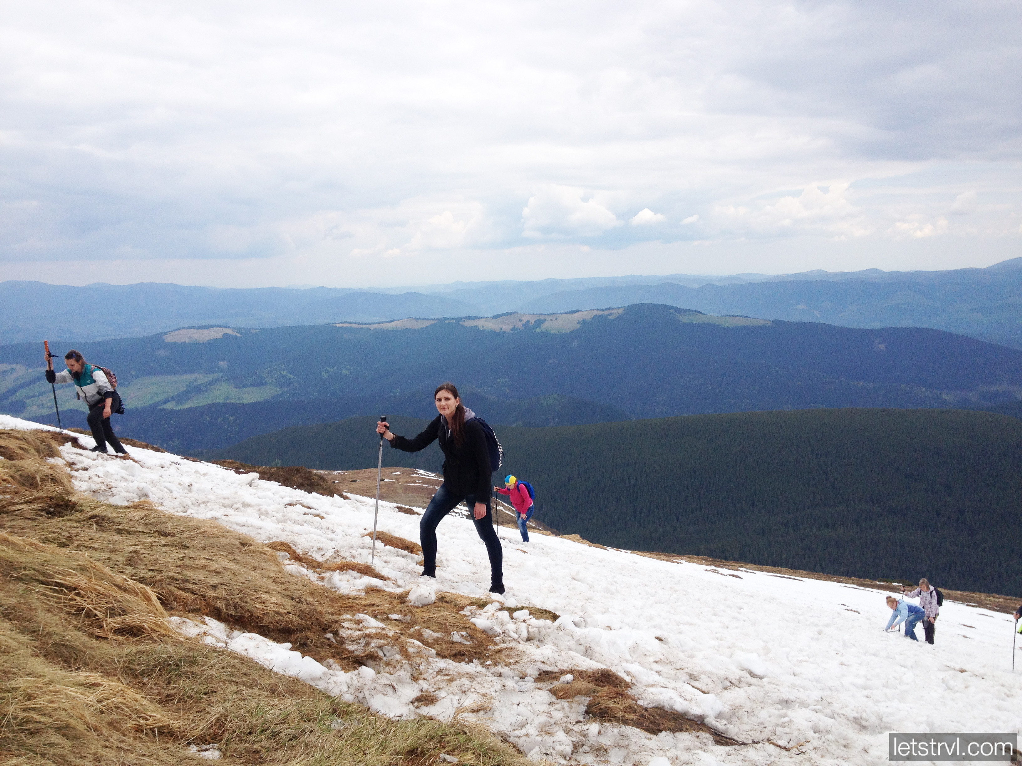 Подъем на вершину Говерлы