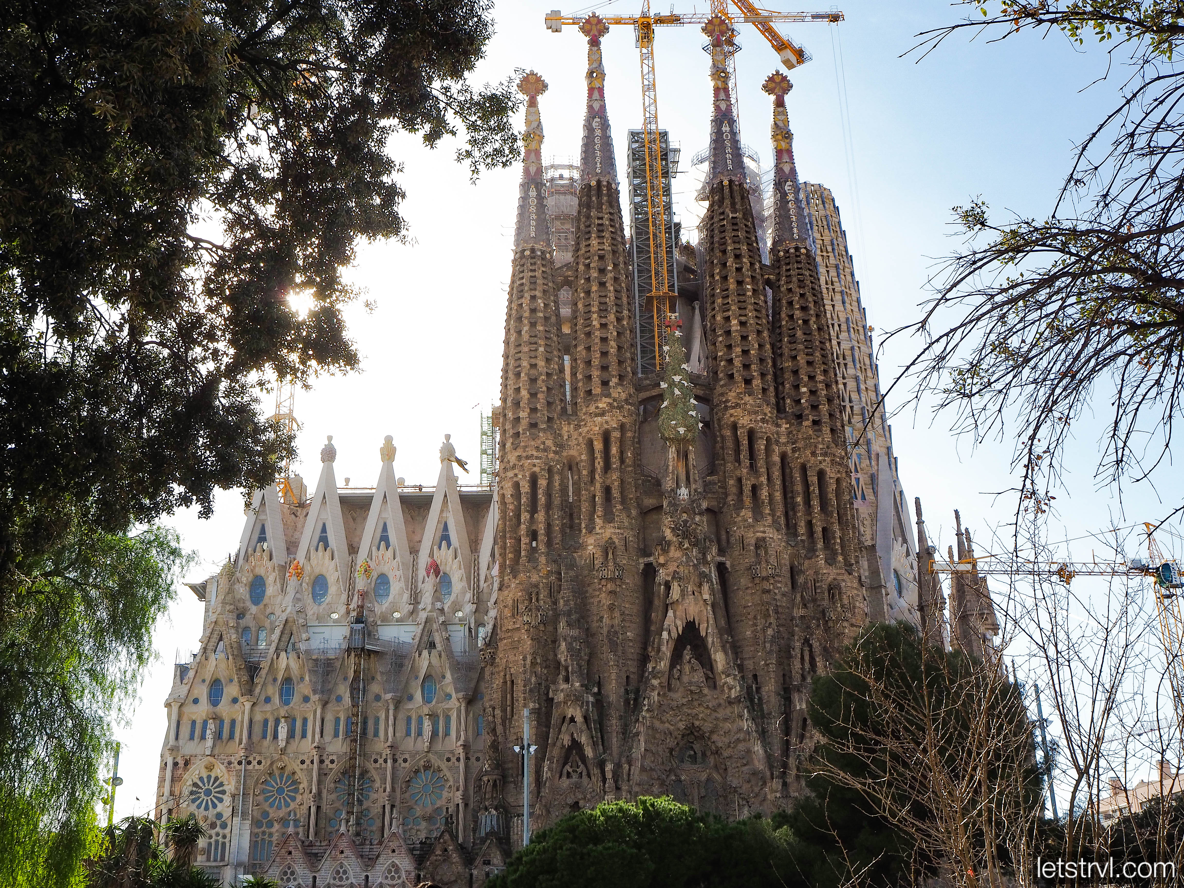 Саграда Фамилия в Барселоне