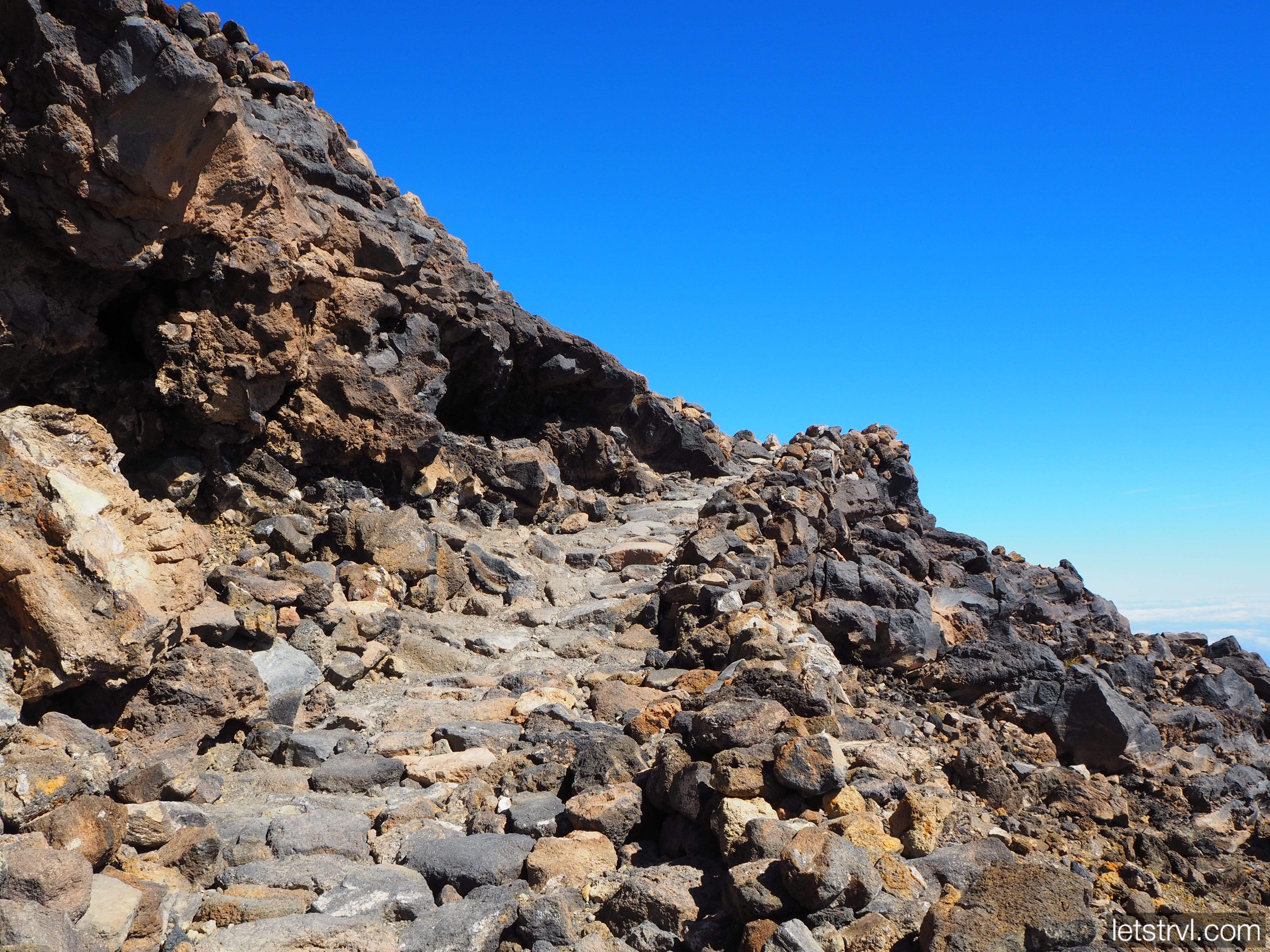 Тропа на пик Тейде